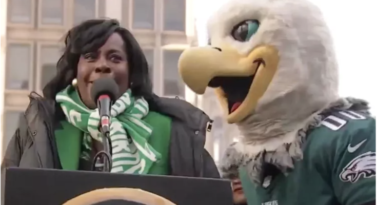 Philadelphia Mayor Cherelle Parker Gets Redemption After Misspelling 'Eagles' During Rally Chant