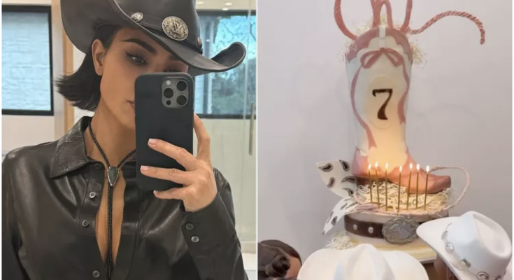 Kim Kardashian Shares Inside Glimpse of Daughter Chicago’s Cowgirl-Themed 7th Birthday Party