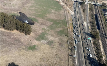 Highway Patrol Officer Rescues Pilot ‘Moments Before’ Plane Explodes Following Crash in Santa Barbara: ‘Lives Were Saved’