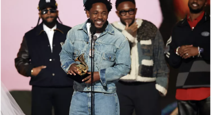 Kendrick Lamar Starstruck by Diana Ross at 2025 Grammys as He Accepts Song of the Year: 'Respect the Artform'