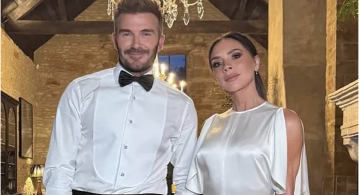 Victoria and David Beckham Give Bride and Groom Vibes at King Charles' Star-Studded Black-Tie Dinner