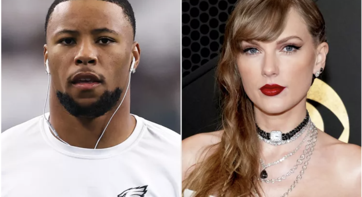 Eagles Star Saquon Barkley Says He Was Against the Boos for Taylor Swift: ‘I Don’t Get It’