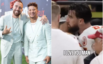 Travis Kelce Has Sweet Mic'd Up Moment with Patrick Mahomes at End of What Could Be His Final Super Bowl