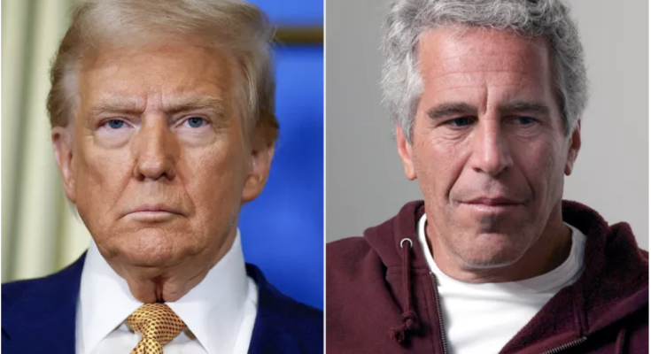 Donald Trump Named in Jeffrey Epstein Flight Logs Released by His Own Attorney General