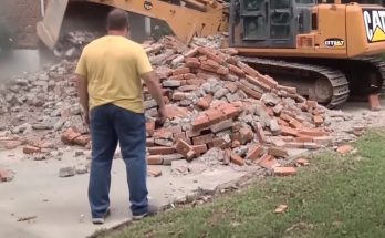 Feuding Neighbors Build Wall on Property Line, Wake up Hearing Bulldozer One Day – Story of the Day