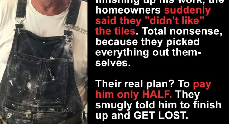 Entitled Homeowners Refused to Pay My Plumber Dad – They Thought They Were the Smartest, but He Had the Last Laugh