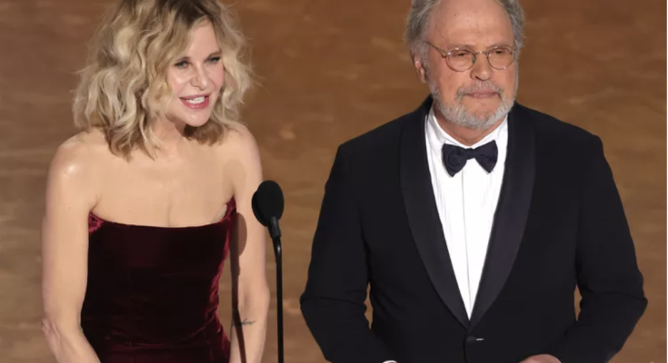 Billy Crystal Drops Iconic When Harry Met Sally Quote While Announcing Best Picture with Meg Ryan at Oscars 2025