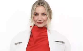 Cameron Diaz Wears Red Hot Dress (and Matching Shoes!) for First Trip to Fashion Week in 13 Years