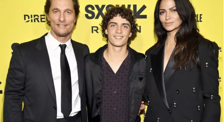 Levi McConaughey Shares the Acting Advice Dad Matthew Gave Him as the 16-Year-Old Does His First Red Carpet Interview