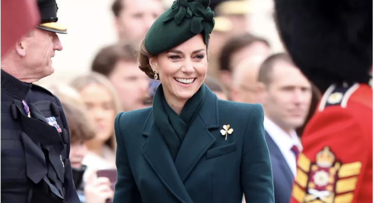 Kate Middleton Fulfills St. Patrick's Day Duty She Missed Last Year amid Cancer Journey