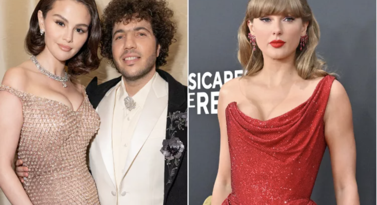 Selena Gomez and Benny Blanco Recall Being the ‘First People’ to Show Up to Taylor Swift’s Party: ‘I Was Mortified’